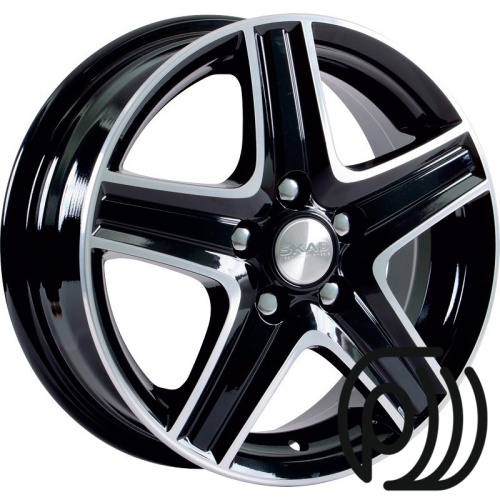 диск скад магнум (kl-160) 5,5x14 4x98 et38 dia 58.6 (алмаз)